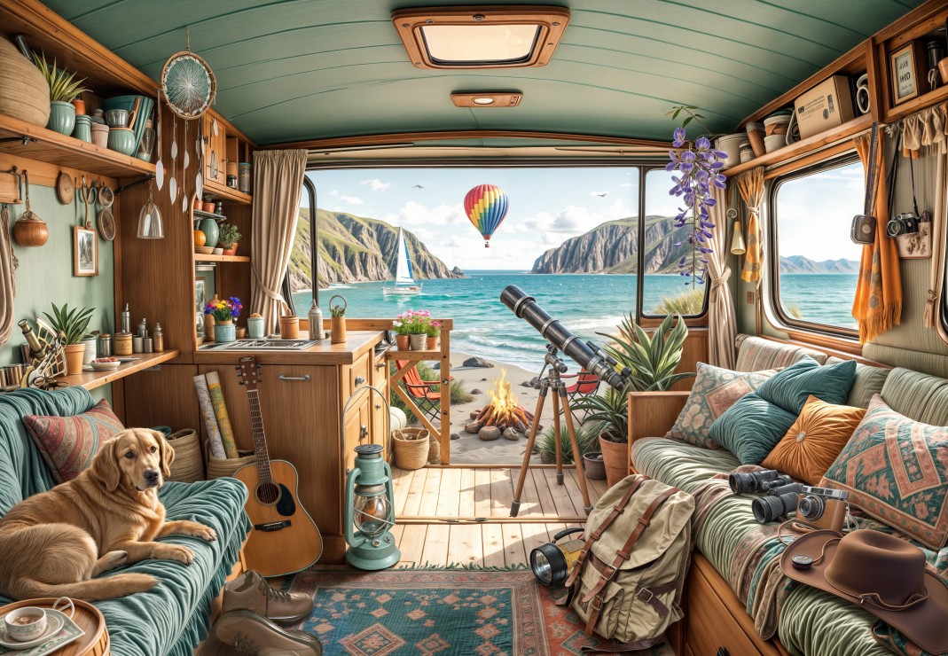 Camping Coast Puslespil 1000 Brikker