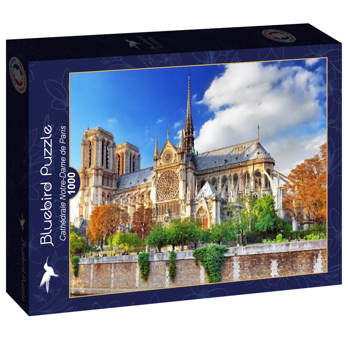 Cathédrale Notre-Dame de Paris Puslespil 1000 Brikker - Billede 2