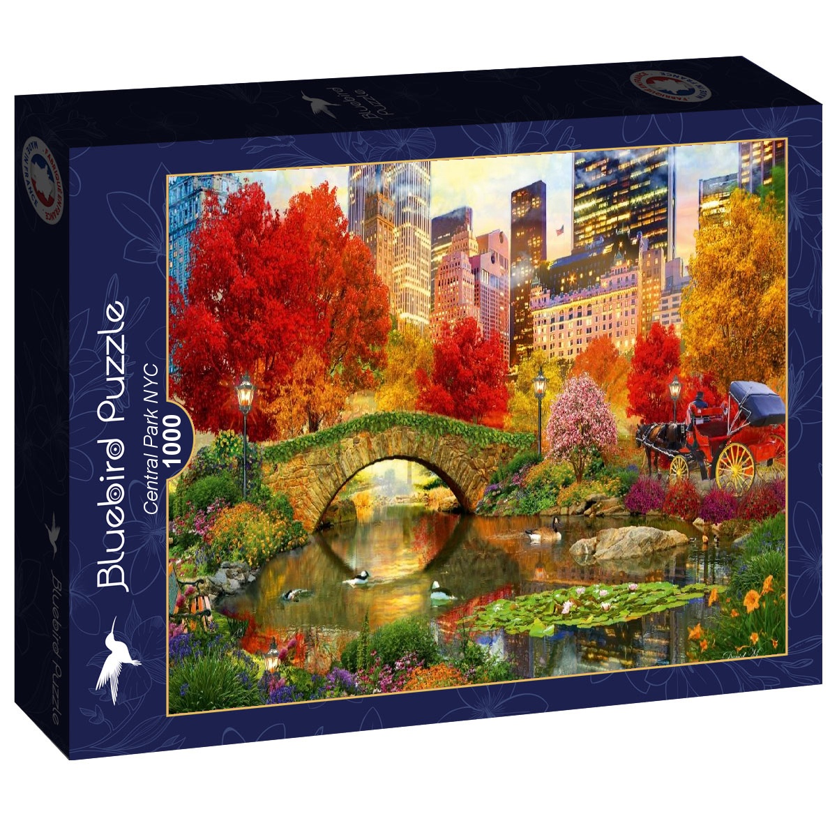 Central Park NYC Puslespil 1000 Brikker - Billede 2