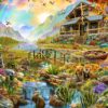 Country Paradise Puslespil 1000 Brikker