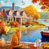 Crisp Fall View Puslespil 1000 Brikker