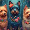 Dog Trio Puslespil 1000 Brikker