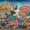 Food Trailer – Bluebird Puslespil med 1000 Brikker