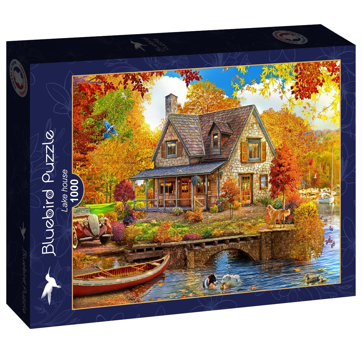 Lake House Puslespil 1000 Brikker - Billede 2