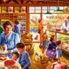 Nostalgic Cake Shop Puslespil 1000 Brikker