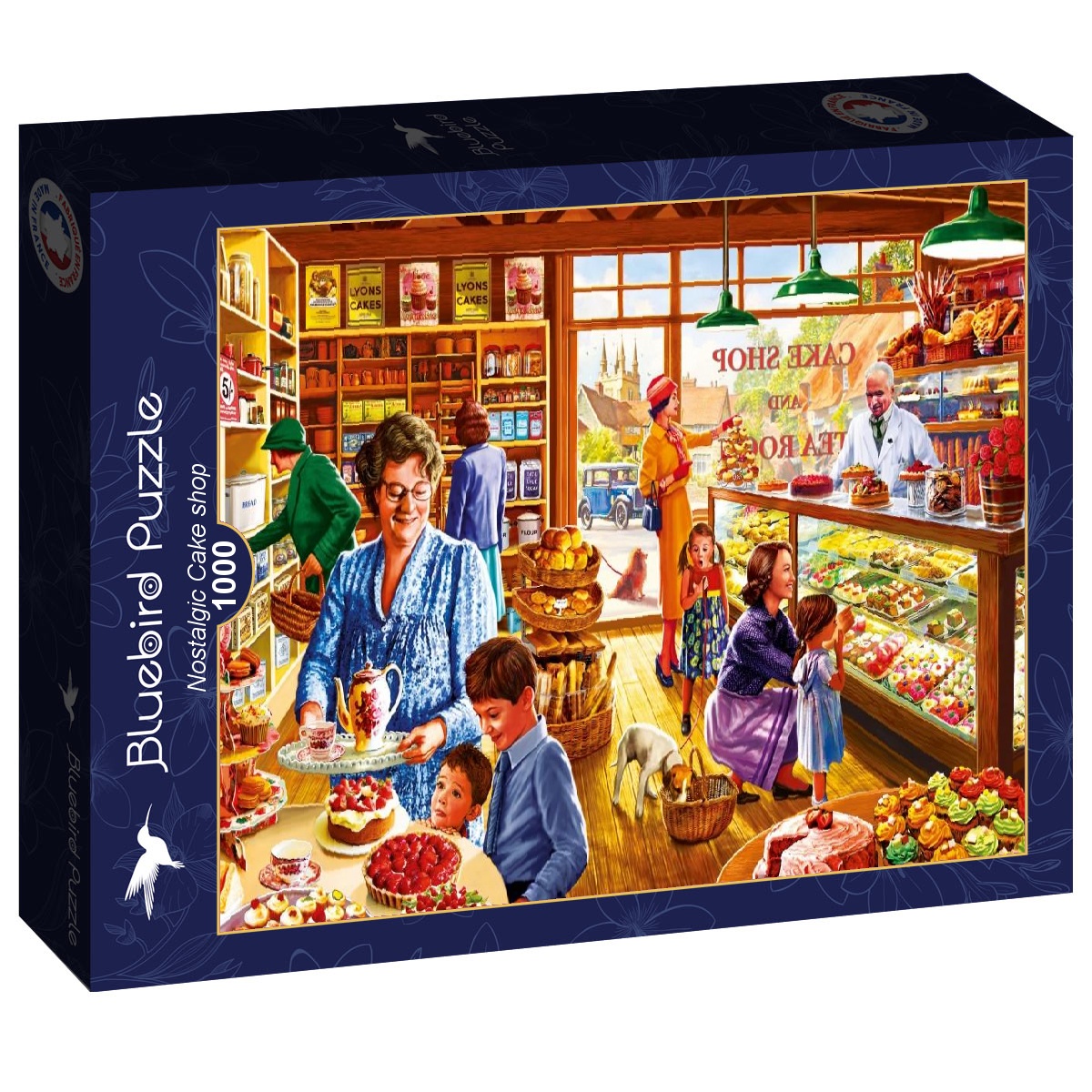 Nostalgic Cake Shop Puslespil 1000 Brikker - Billede 2