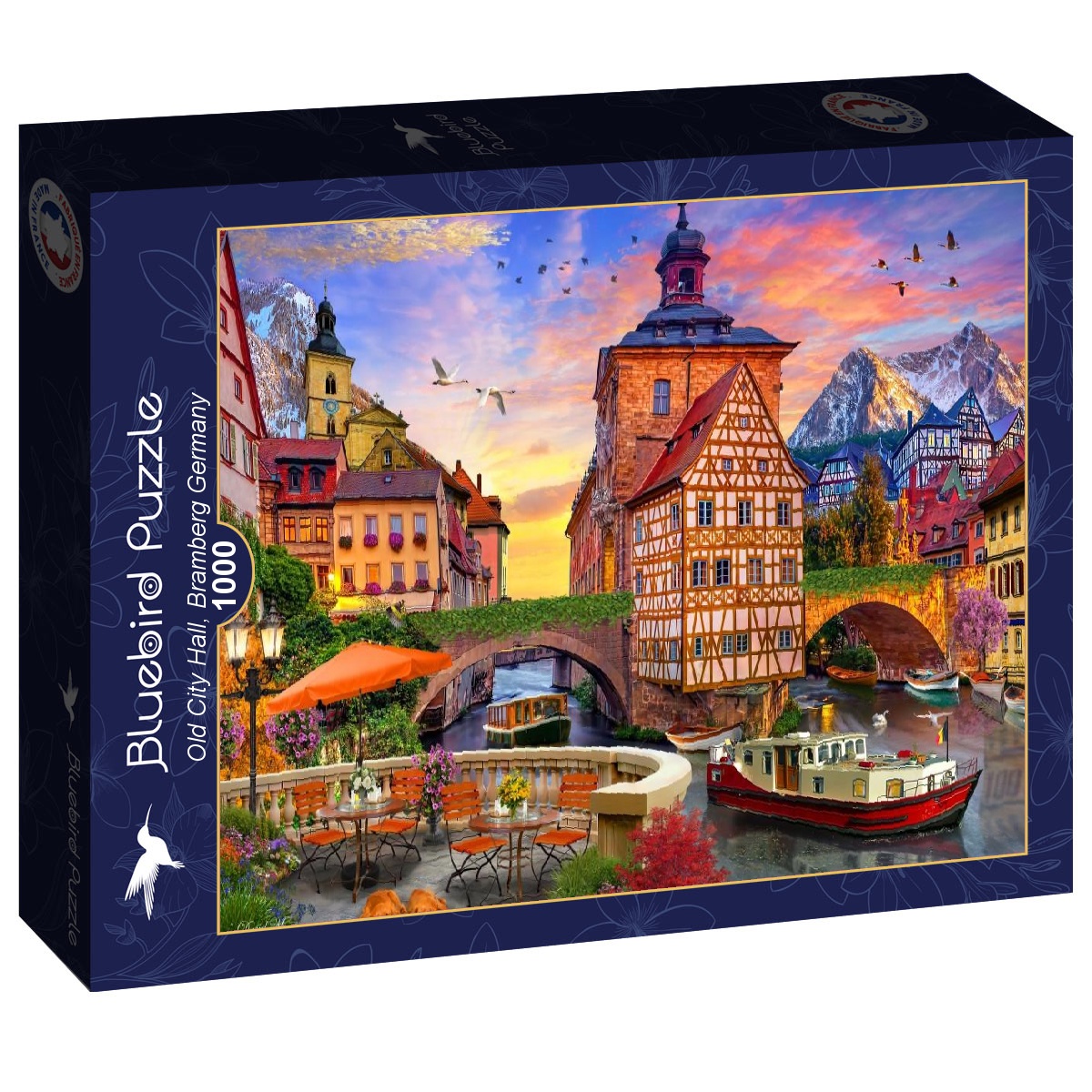 Old City Hall, Bamberg Germany Puslespil 1000 Brikker - Billede 2
