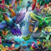 Tropical Hummingbirds Puslespil 1000 Brikker