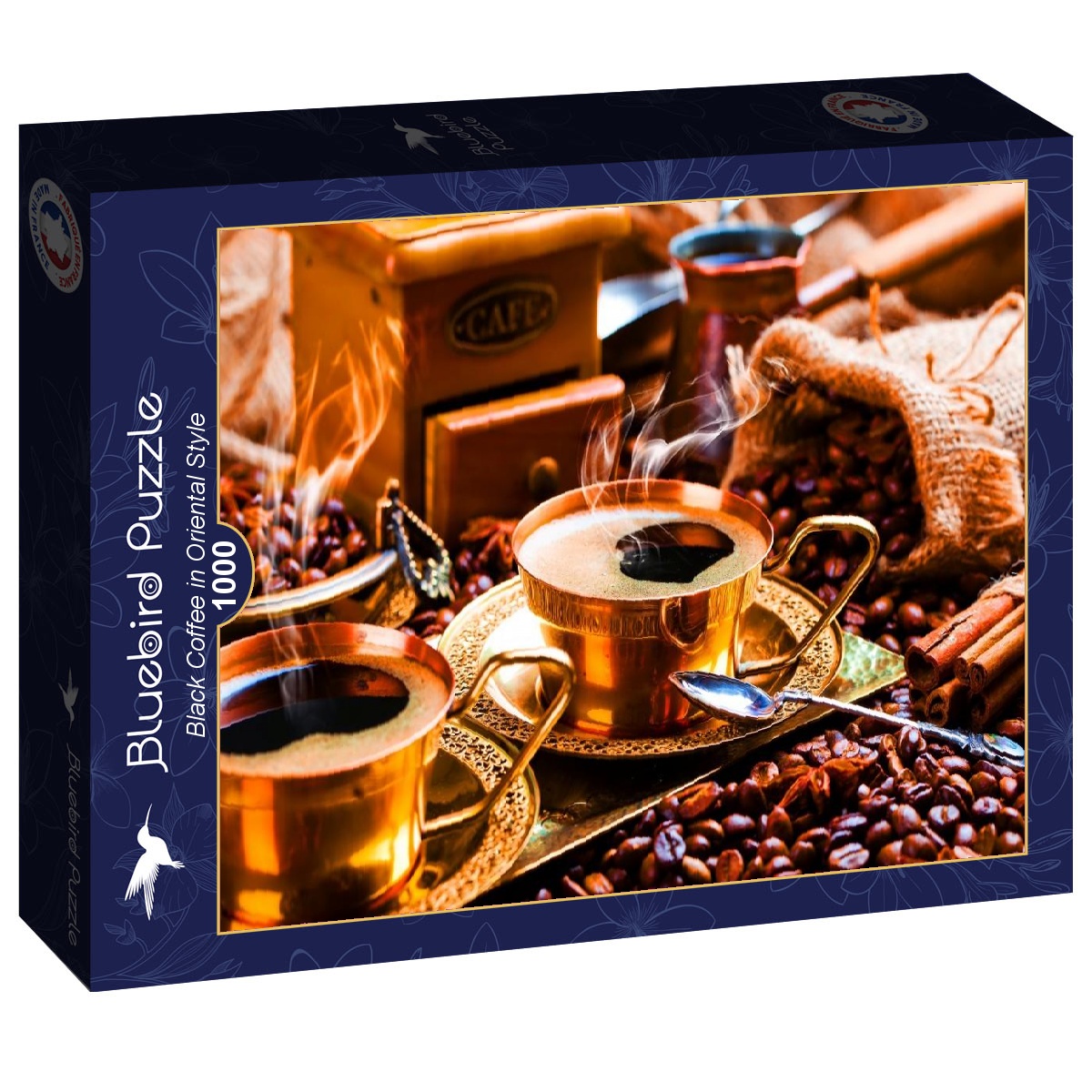Alternative view of Black Coffee in Oriental Style Puslespil 1000 Brikker