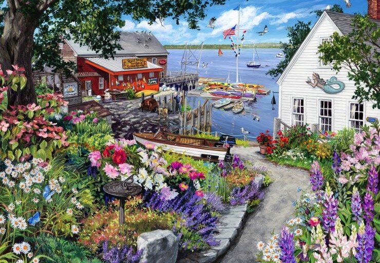 Coastal Garden Puslespil 1000 Brikker