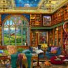 Country Library Puslespil 1000 Brikker