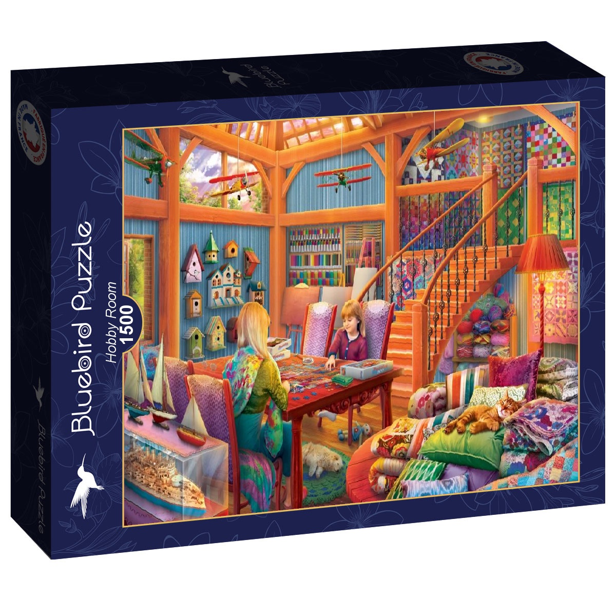 Alternative view of Hobby Room Puslespil 1500 Brikker