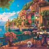 Lake Como Puslespil 500 Brikker