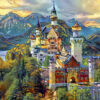 Neuschwanstein Castle Puslespil 6000 Brikker