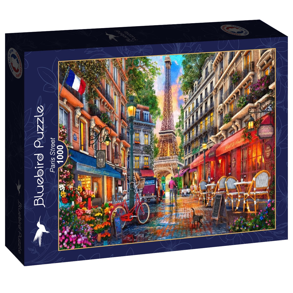 Alternative view of Paris Street Puslespil 1000 Brikker