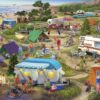 Seaside Cramped Grounds Puslespil 1000 Brikker