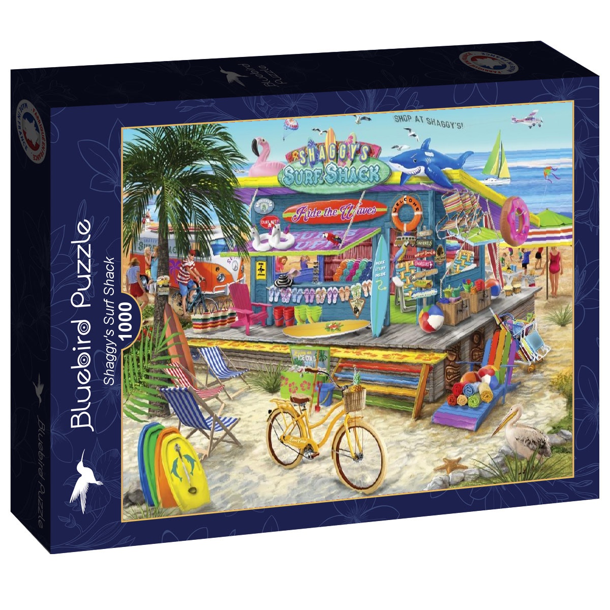 Shaggy's Surf Shack Puslespil 1000 Brikker - Billede 2