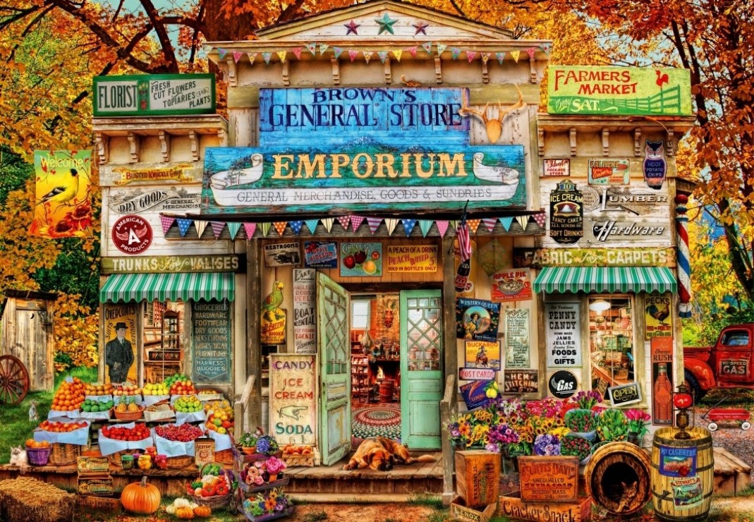 General Store Puslespil 1000 Brikker