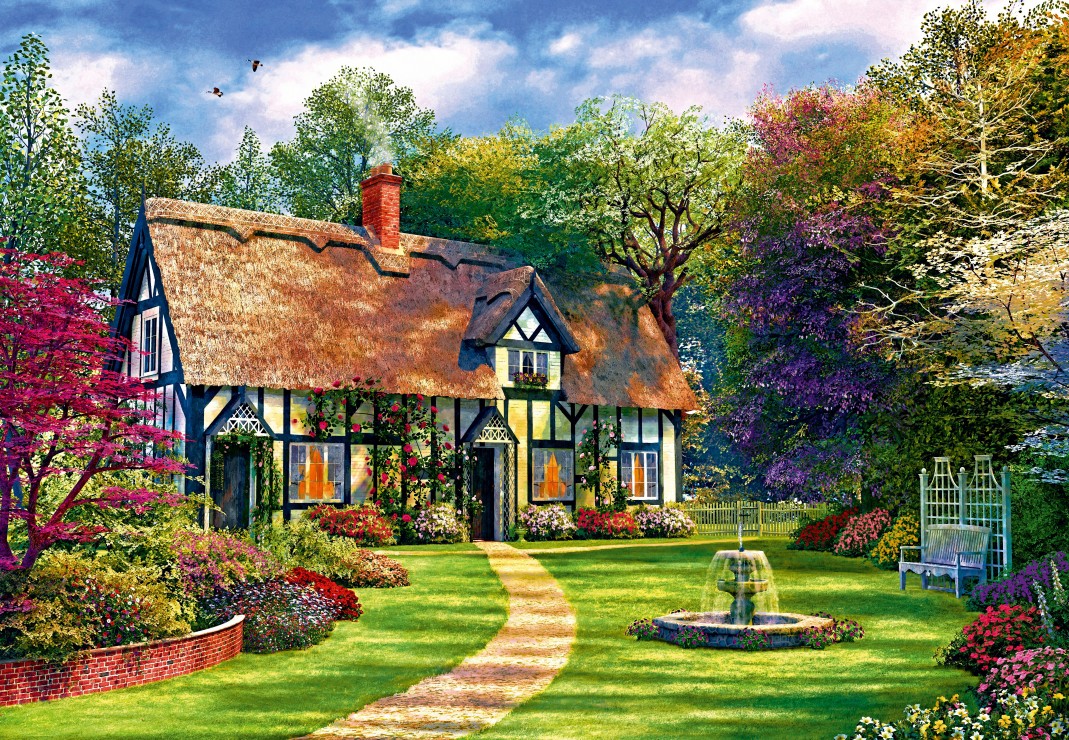 Hideaway Cottage Puslespil 1000 Brikker