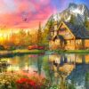 Mountain Cabin Puslespil 1000 Brikker