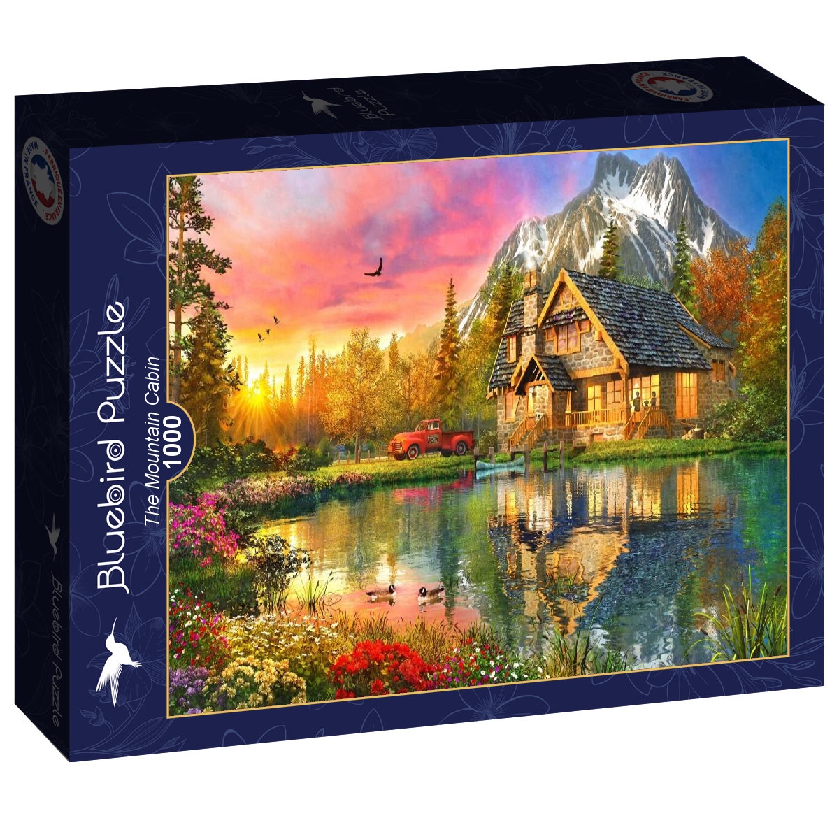 Mountain Cabin Puslespil 1000 Brikker - Billede 2