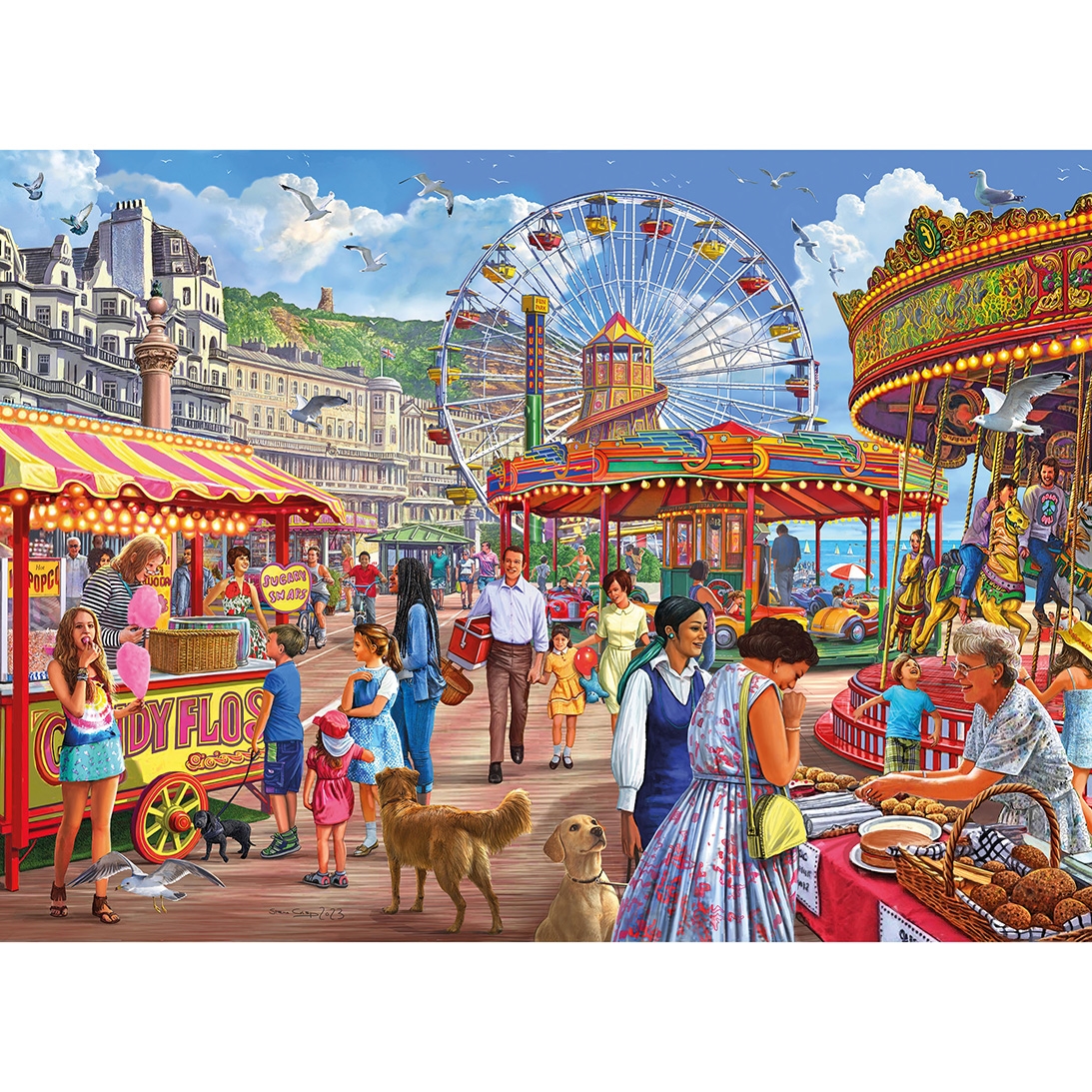 Hastings Promenade Puslespil 1000 Brikker