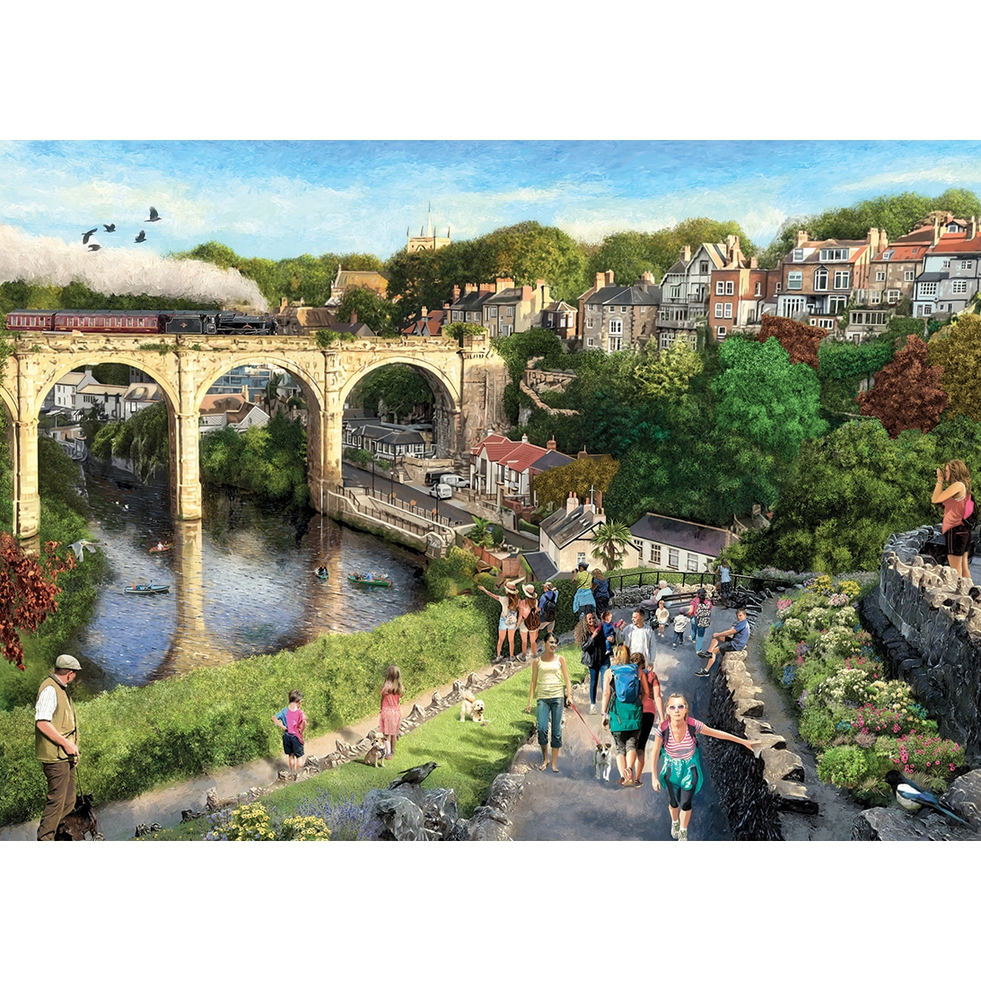 Knaresborough Puslespil 1000 Brikker