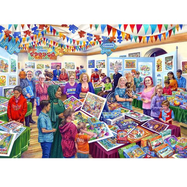Puzzle Festival Puslespil 1000 Brikker