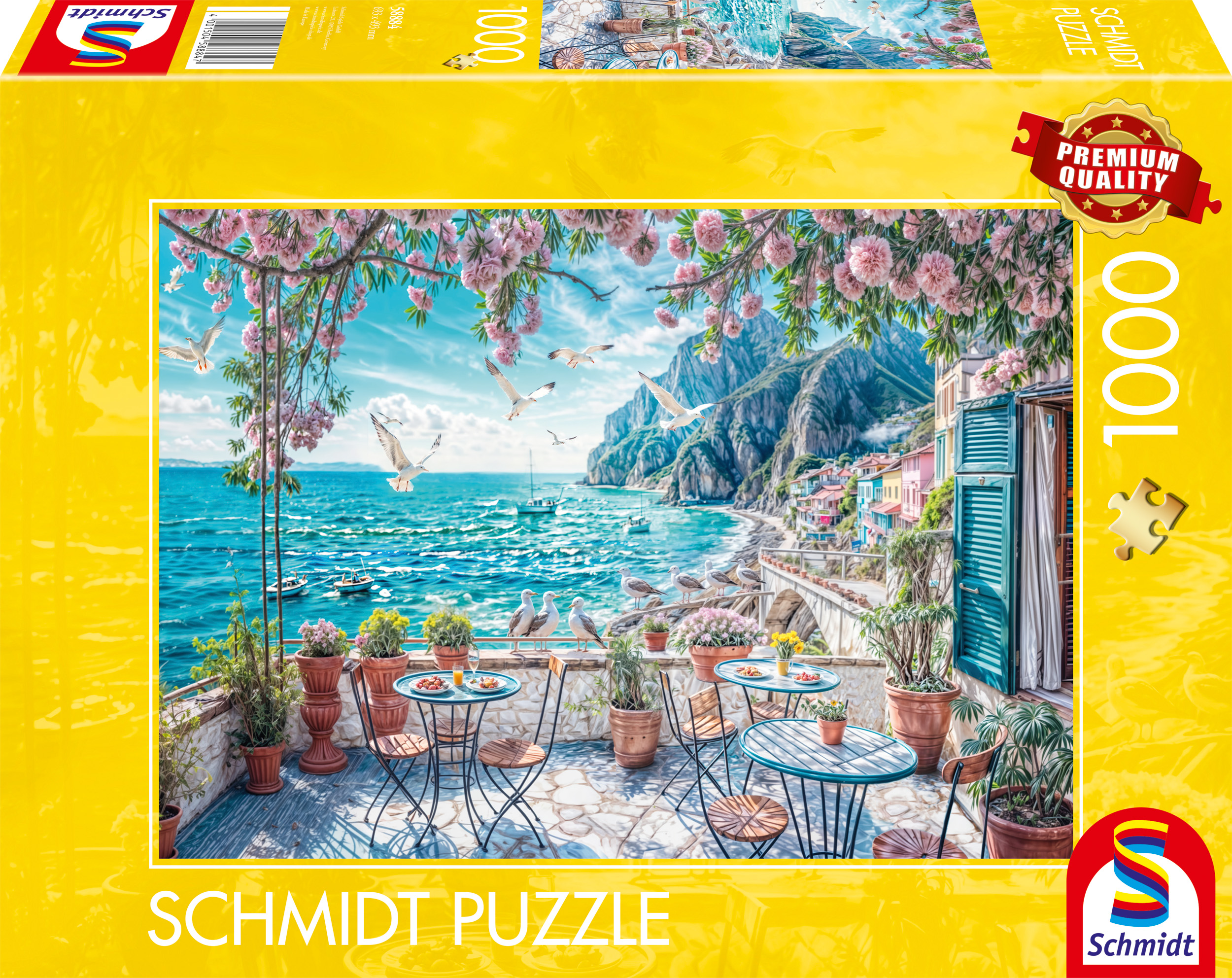 Alternative view of Seaside Terrace Puslespil 1000 Brikker