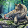 Fairy and her Wolf Puslespil 500 Brikker