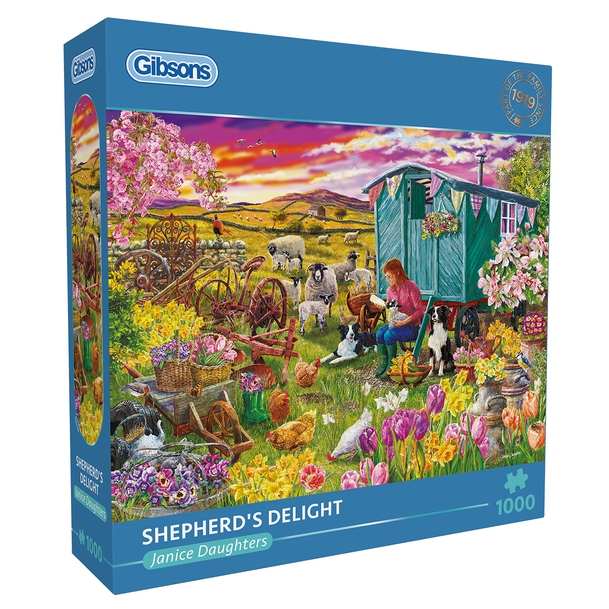 Alternative view of Shepherd's Delight Puslespil 1000 Brikker