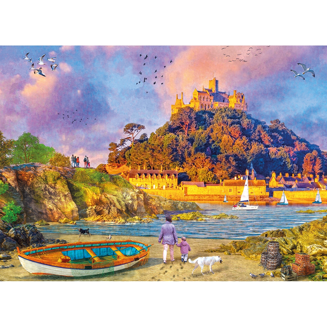 St Michael's Mount Puslespil 1000 Brikker