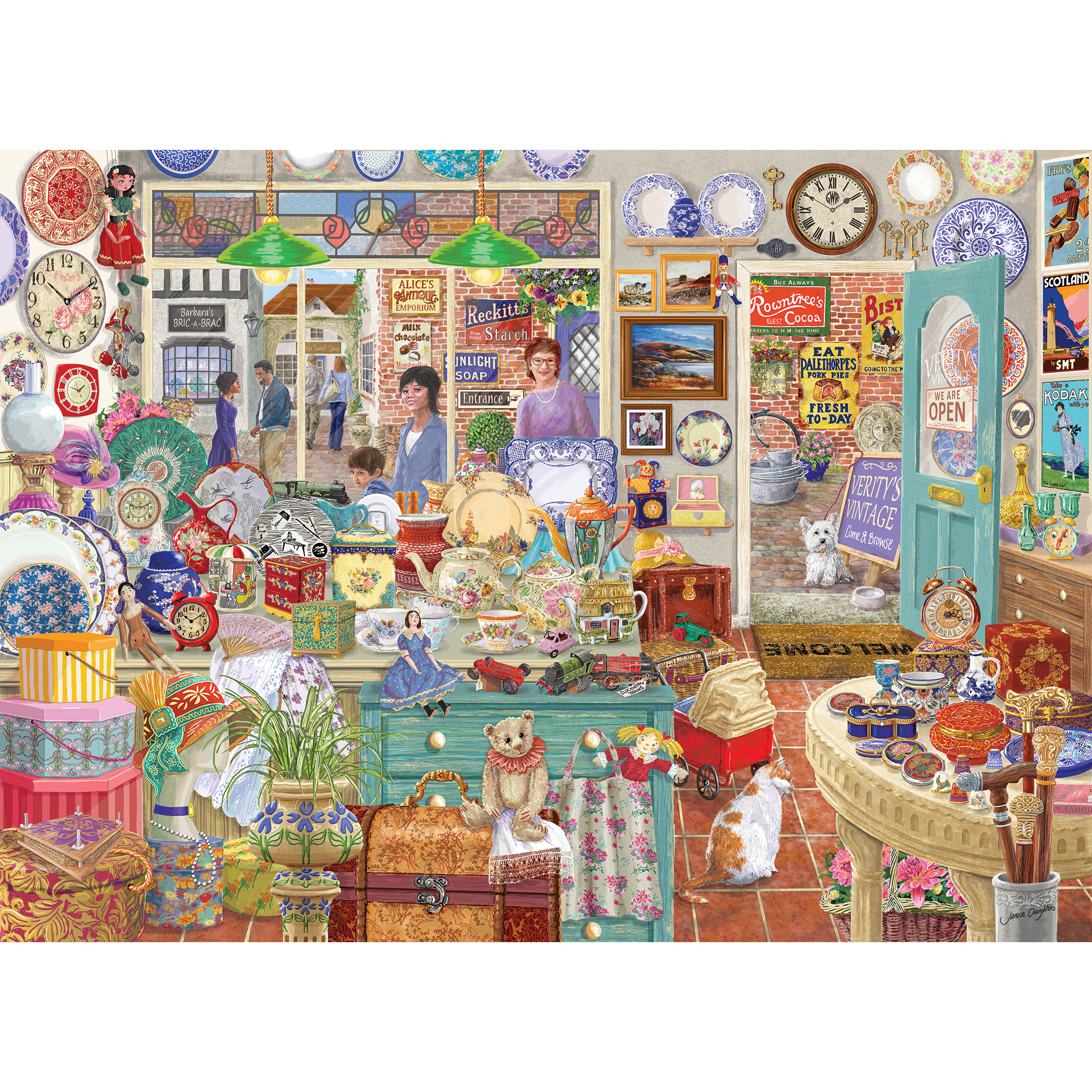 Verity's Vintage Shop Puslespil 1000 Brikker