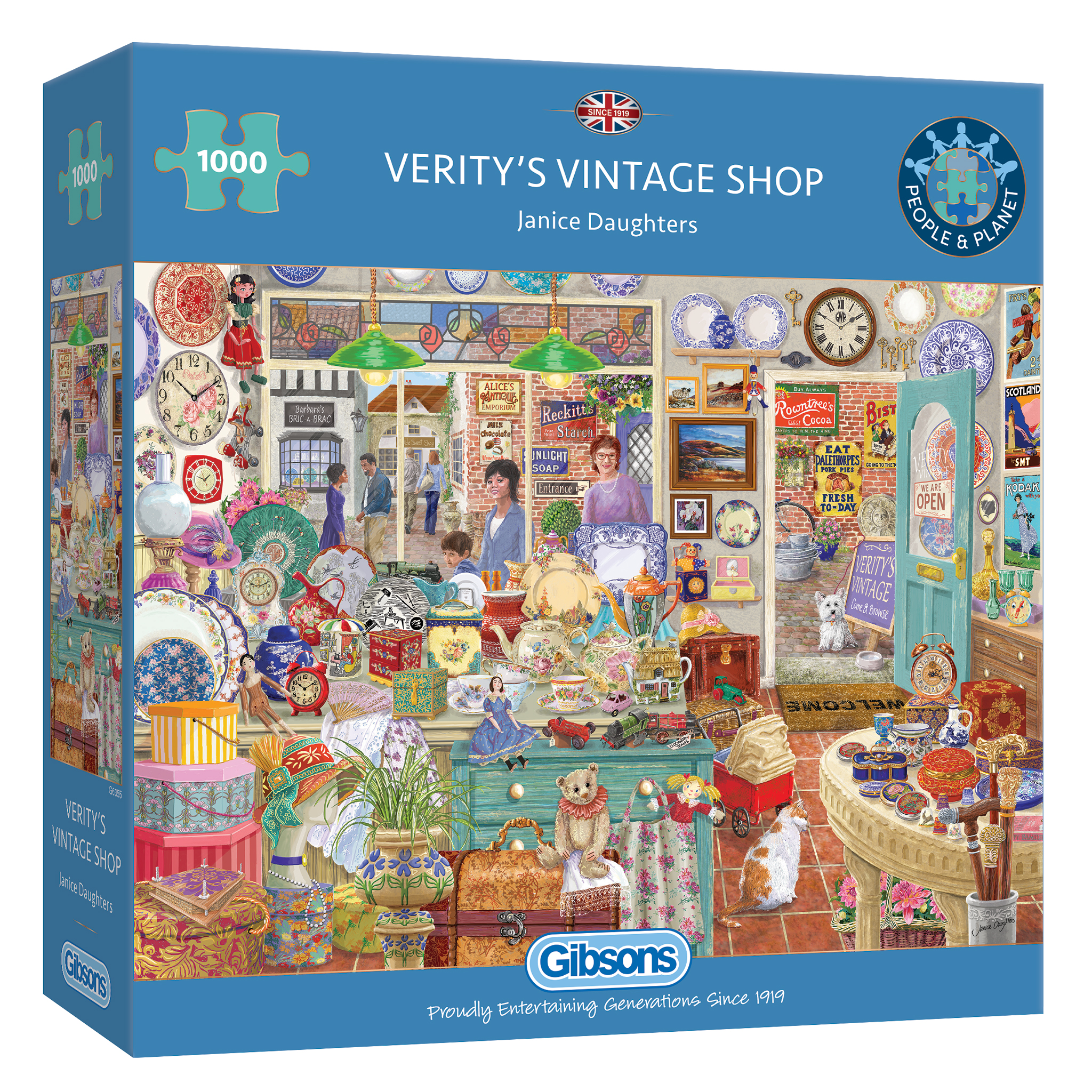 Alternative view of Verity's Vintage Shop Puslespil 1000 Brikker