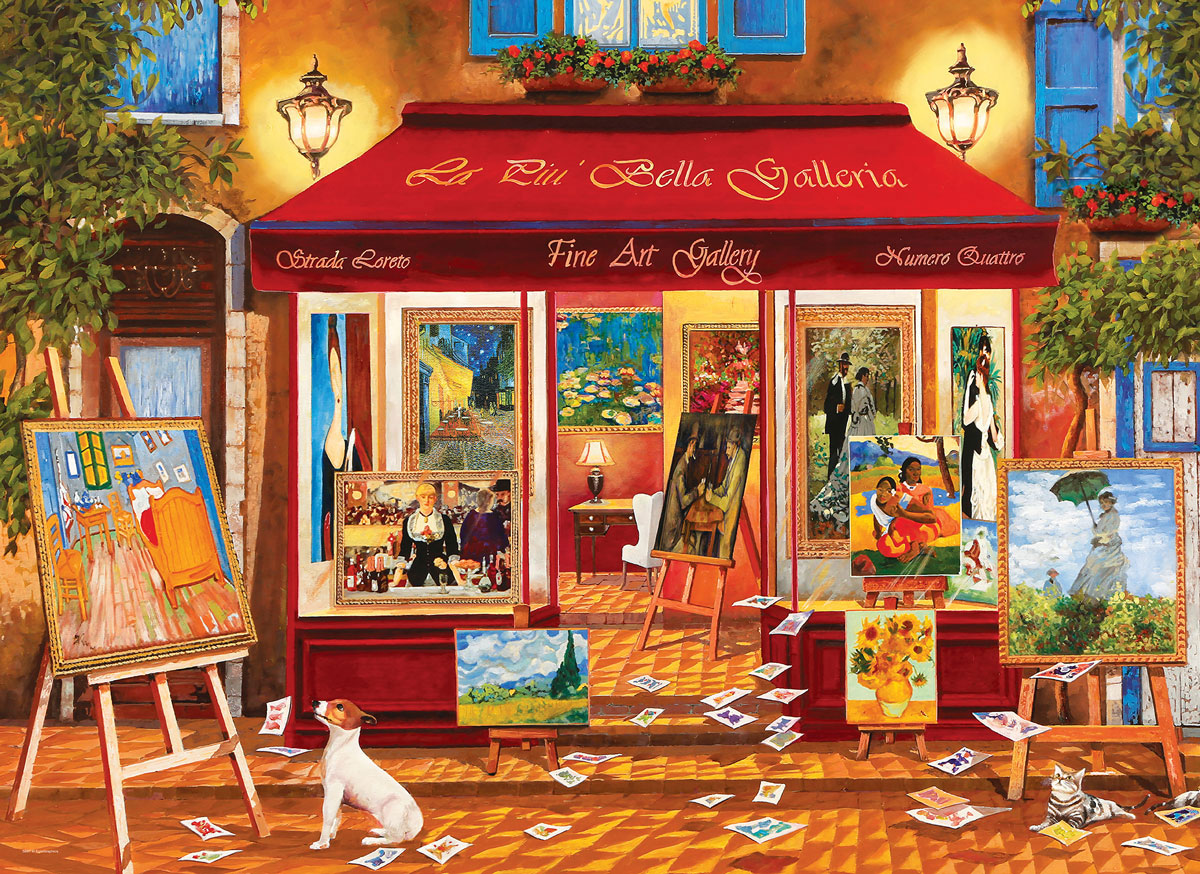 Art Gallery Puslespil 1000 Brikker