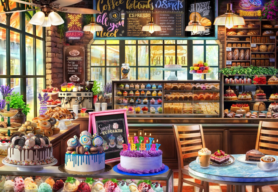 Bakery Puslespil 1000 Brikker