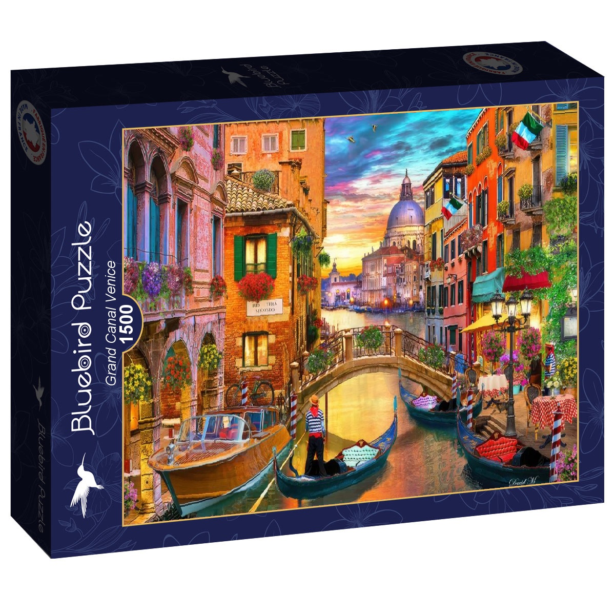 Alternative view of Grand Canal Venice Puslespil 1500 Brikker