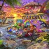 Hippie Beach Puslespil 1000 Brikker