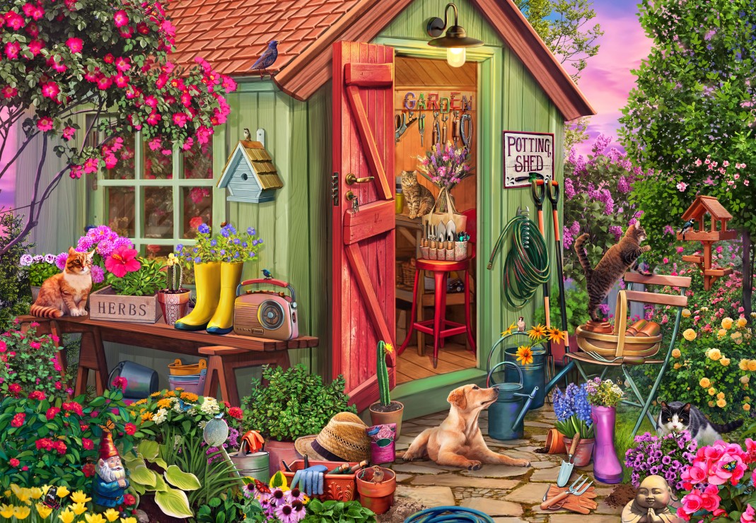Potting Shed Puslespil 1000 Brikker