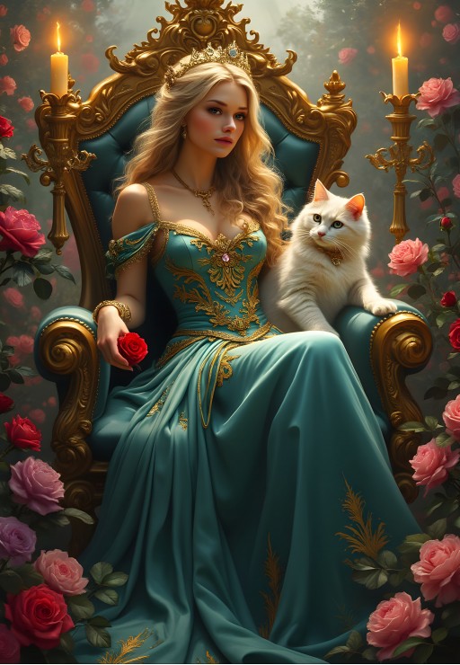 Queen of Roses Puslespil 1000 Brikker