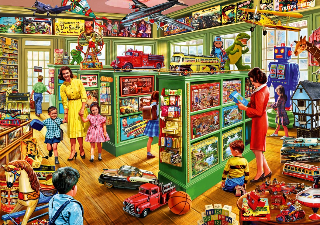 Toy Shop Interiors Puslespil 2000 Brikker