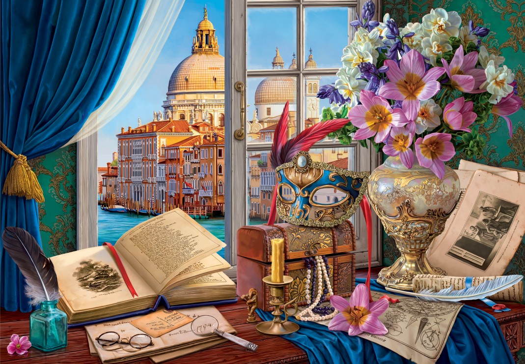 Venetian Still Life Puslespil 1000 Brikker