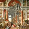 Gallery of Views of Modern Rome Puslespil 1000 Brikker