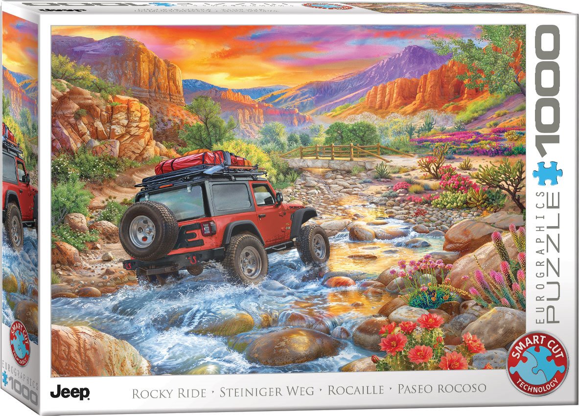 Alternative view of Jeep Rocky Ride Puslespil 1000 Brikker