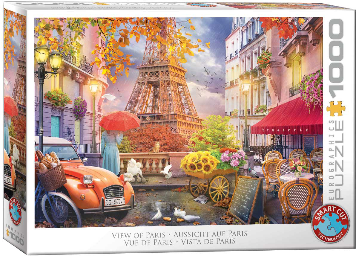 Alternative view of Paris View by Kateryna Puslespil 1000 Brikker