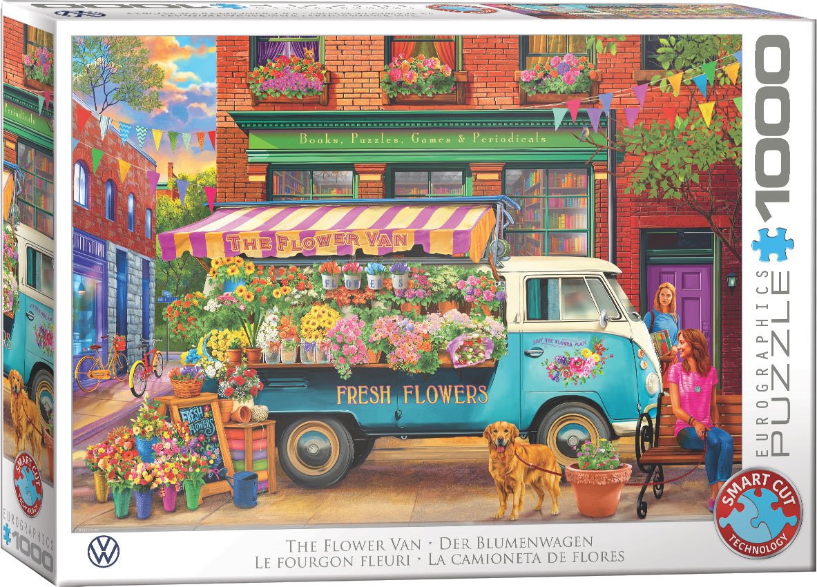 Alternative view of VW Florist Puslespil 1000 Brikker