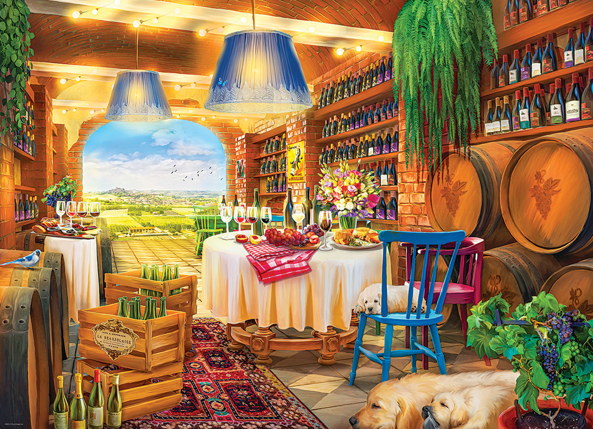 Winery Puslespil 1000 Brikker
