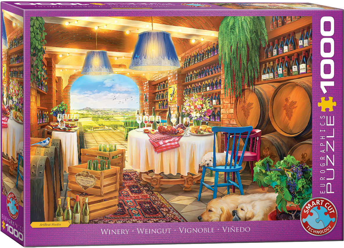 Alternative view of Winery Puslespil 1000 Brikker