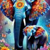 Elephants Puslespil 1000 Brikker