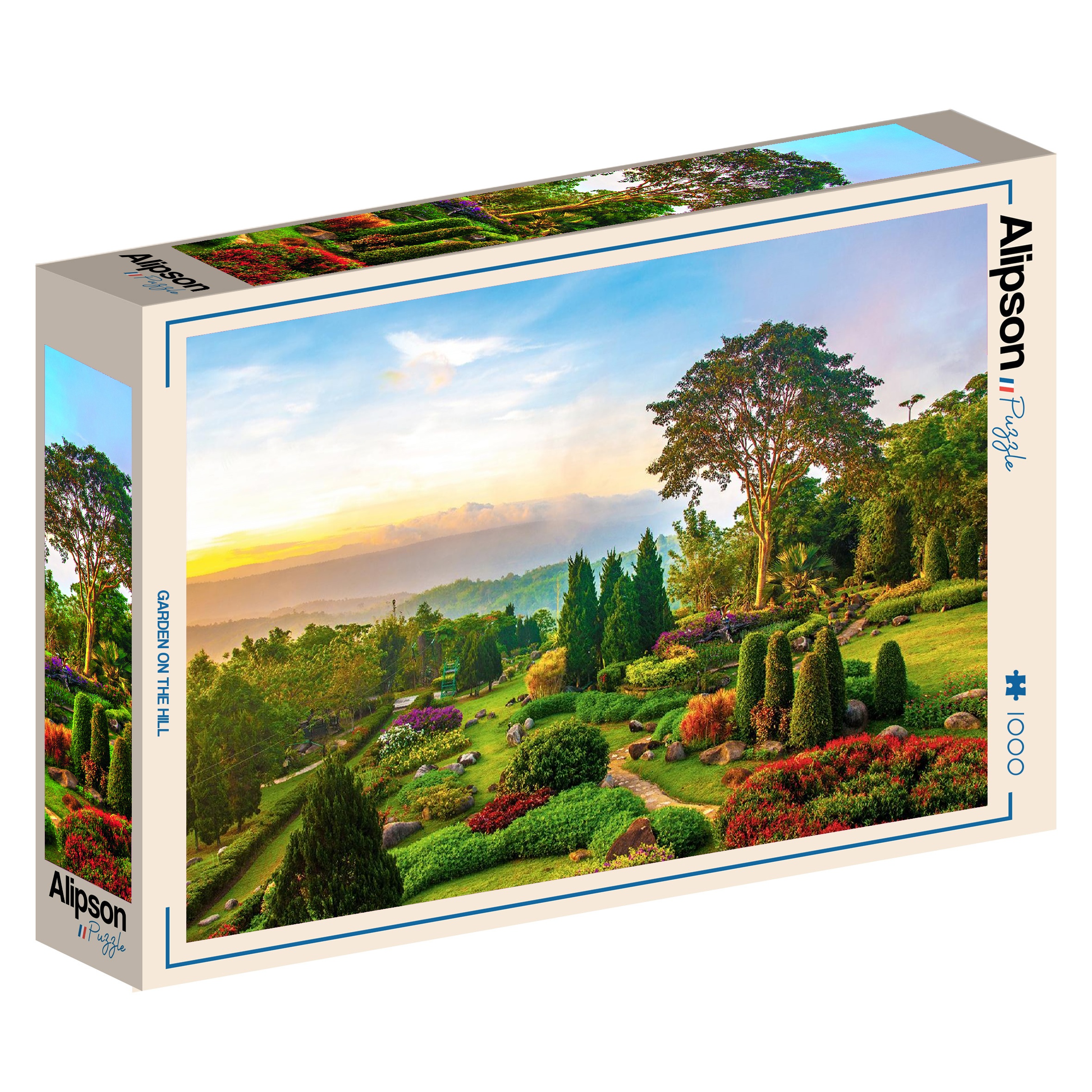 Garden on the Hill Puslespil 1000 Brikker - Billede 2